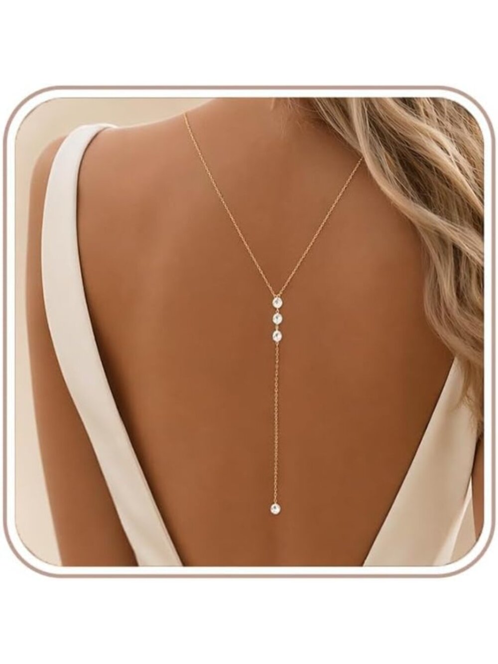Stylish Body Chain Jewelry for Women | Back Jewelry for Backless Dresses